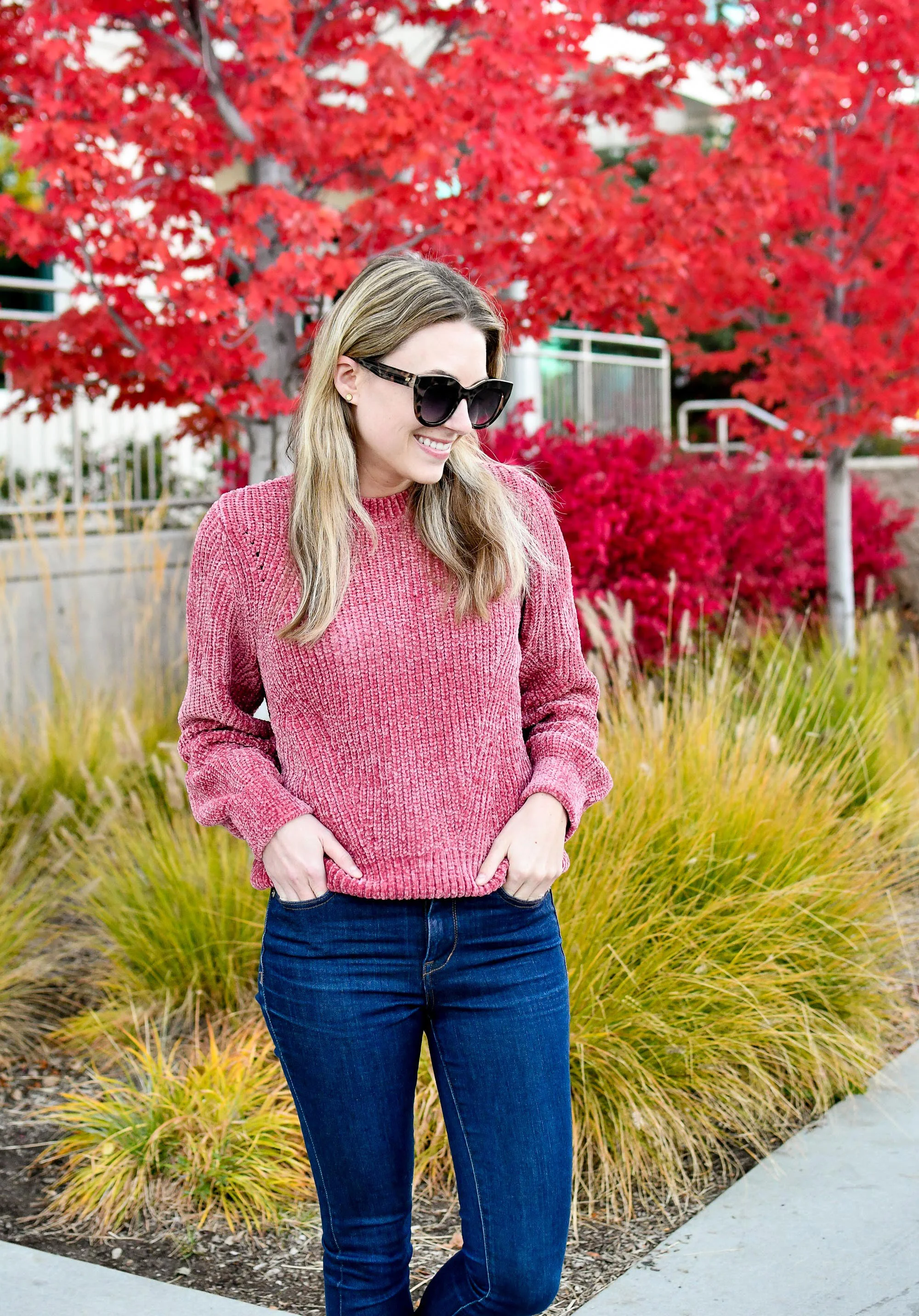H&m store chenille sweater